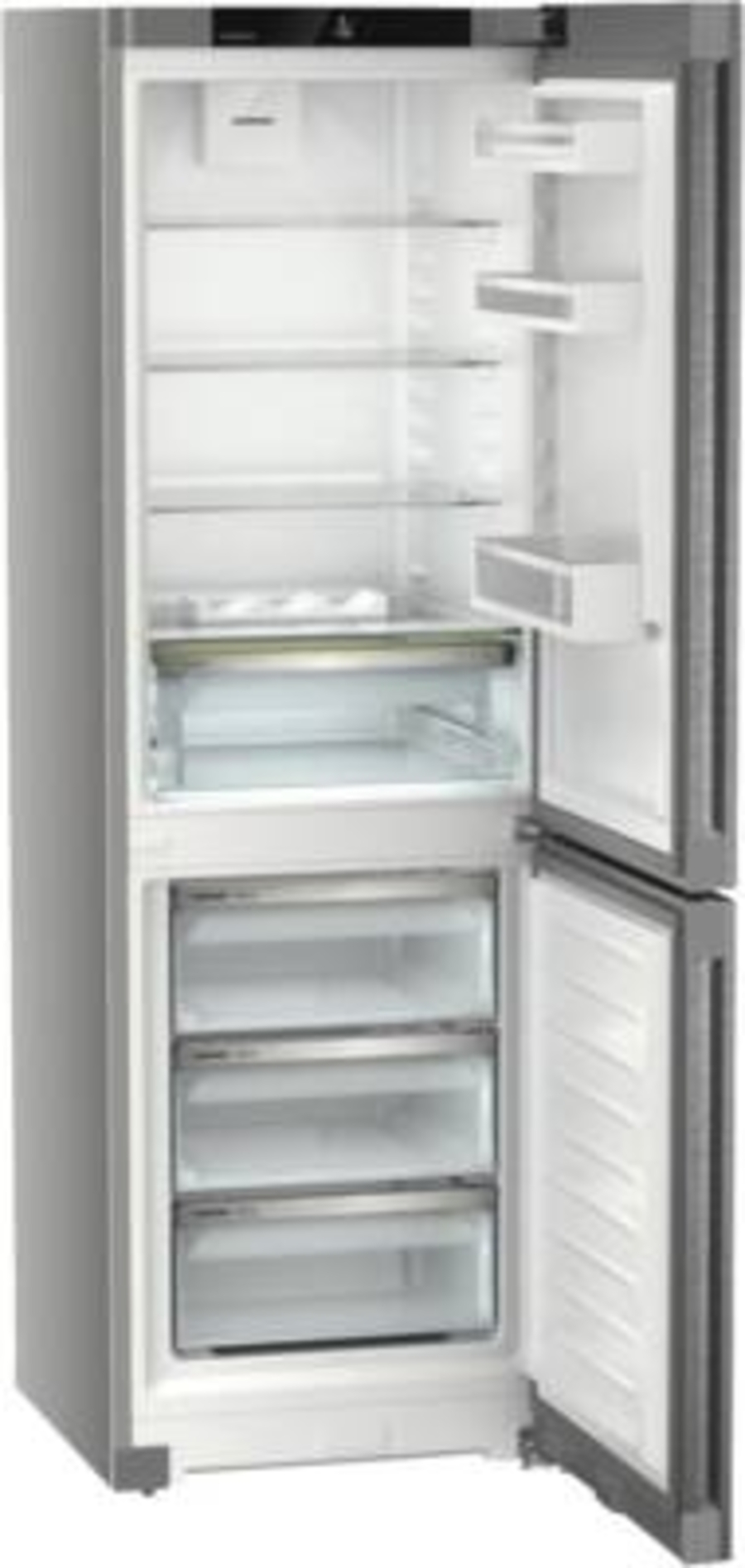 Liebherr CNsdc 5203 Pure Kühl-Gefrierkombination mit EasyFresh und  NoFrost, SmartSteel-Silver
