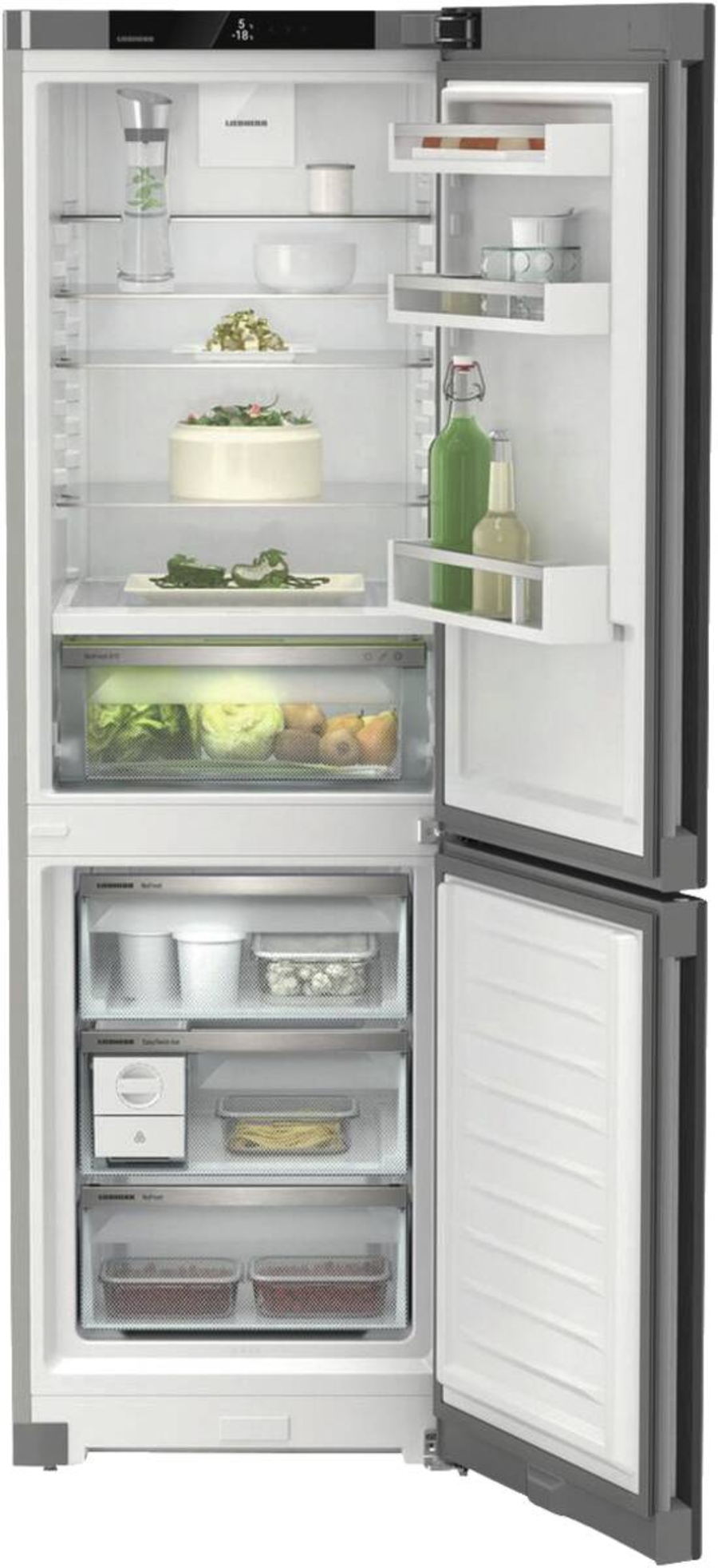Liebherr CBNsfc 5223 Plus Kühl-Gefrierkombination mit BioFresh  und NoFrost Edelstahl