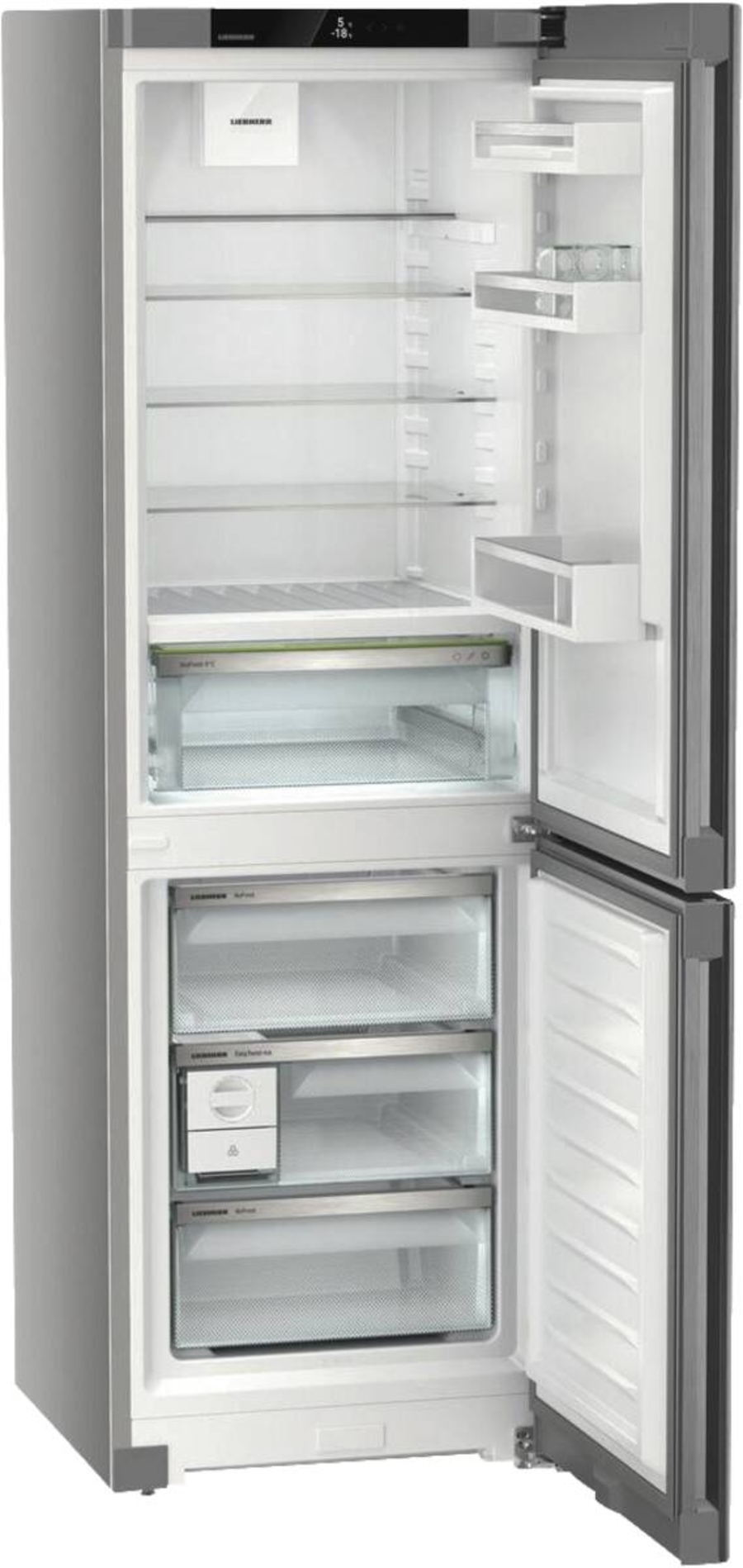 Liebherr CBNsfc 5223 Plus Kühl-Gefrierkombination mit BioFresh  und NoFrost Edelstahl