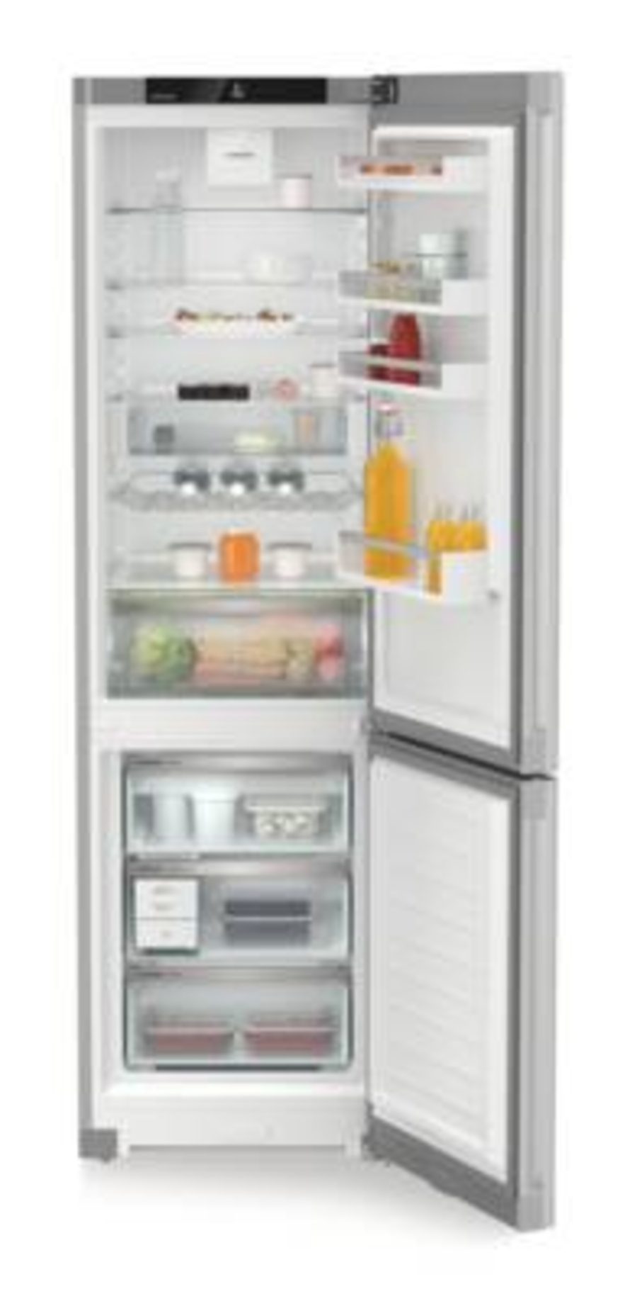 Liebherr CNgwc 5723 Plus Kühl-Gefrierkombination mit EasyFresh und NoFrost Glasweiß