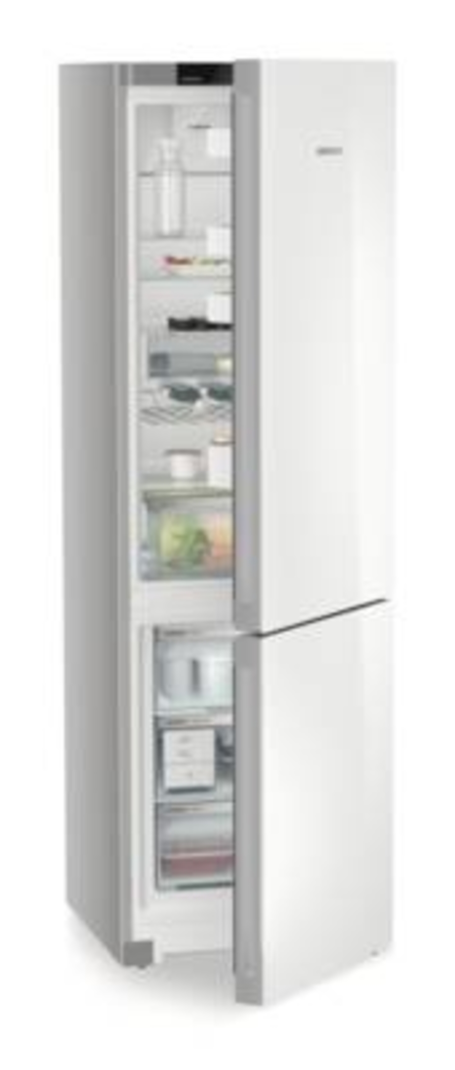 Liebherr CNgwc 5723 Plus Kühl-Gefrierkombination mit EasyFresh und NoFrost Glasweiß