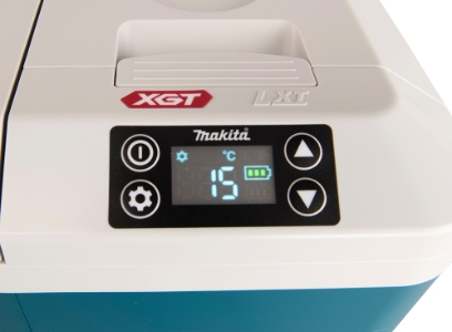 Makita CW001GZ01 Akku-Kühl- und Wärmebox 40 V max • 18 V / 12 V / 24 V DC • AC • 20 l • Kühlbox