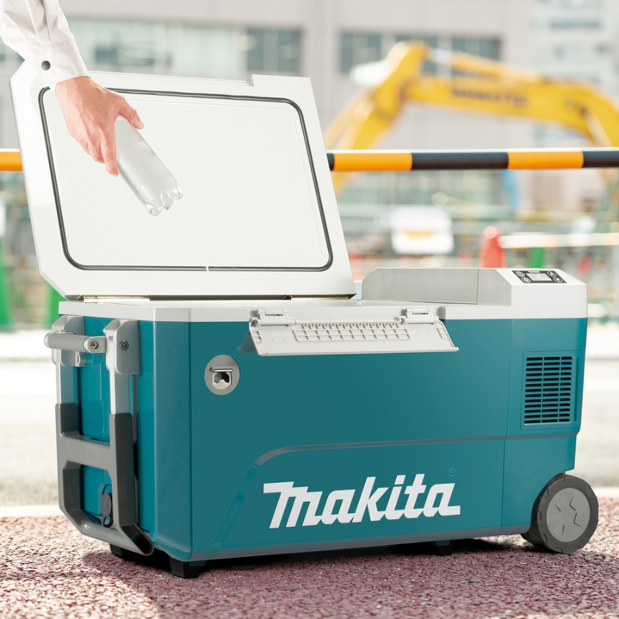 Makita CW002GZ01 Akku-Kühl- und Wärmebox 40 V max • 18V / 12V / 24V DC • AC • 50 L • Kühlbox