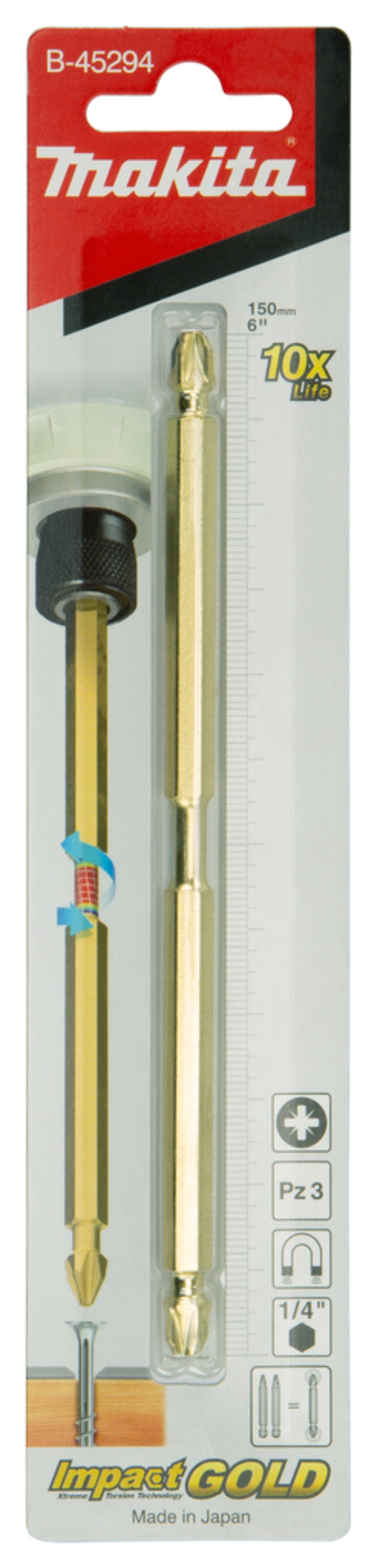 Makita B-45294 DOPPELSEITIGER DREHBIT 