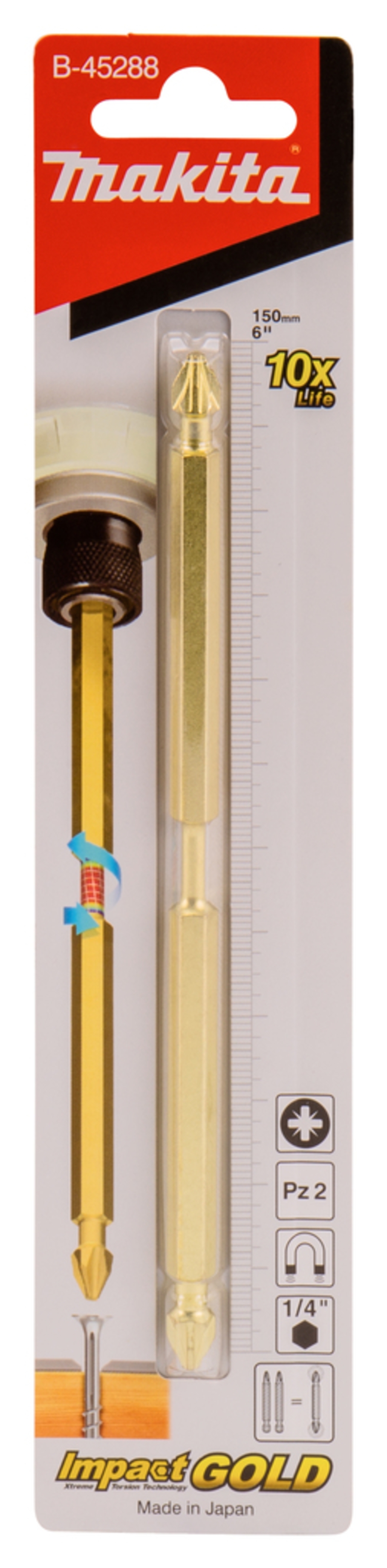 Makita B-45288 DOPPELSEITIGER DREHBIT 