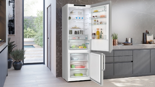 Siemens KG49NEICU topTeam Freistehende Kühl-Gefrier-Kombination  mit Gefrierbereich,203 x 70 cm ,Inox-Silber,NoFrost