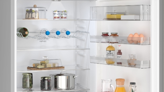 Siemens KG49NEICU topTeam Freistehende Kühl-Gefrier-Kombination  mit Gefrierbereich,203 x 70 cm ,Inox-Silber,NoFrost