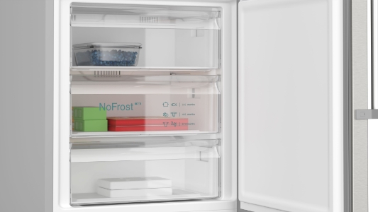 Siemens KG49NEICU topTeam Freistehende Kühl-Gefrier-Kombination  mit Gefrierbereich,203 x 70 cm ,Inox-Silber,NoFrost