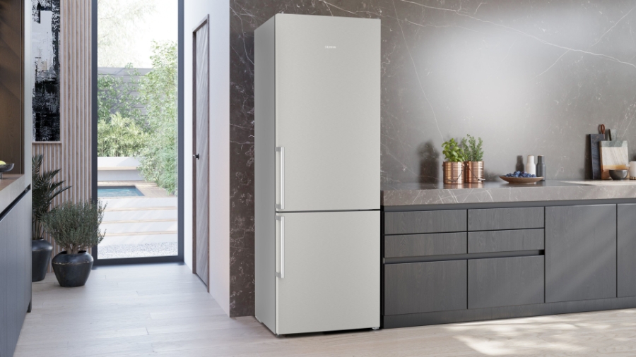 Siemens KG49NEICU topTeam Freistehende Kühl-Gefrier-Kombination  mit Gefrierbereich,203 x 70 cm ,Inox-Silber,NoFrost