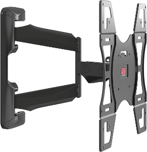 Vogels PHW 400M Schwenkbare TV-Wandhalterung für 32-55 Zoll Fernseher,180° drehbar und neigbar, max. 30 kg, schwarz