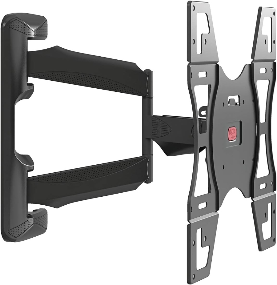 Vogels PHW 400M Schwenkbare TV-Wandhalterung für 32-55 Zoll Fernseher,180° drehbar und neigbar, max. 30 kg, schwarz