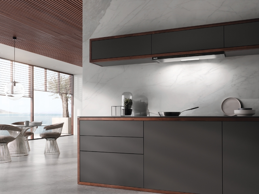 Miele DAS 4930 Dunstabzugshaube Obsidianschwarz 