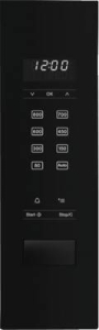 Miele M2230SC Einbau-Mikrowellengerät Obsidianschwarz Mikrowellengeräte, 35cm Höhe, Einbau