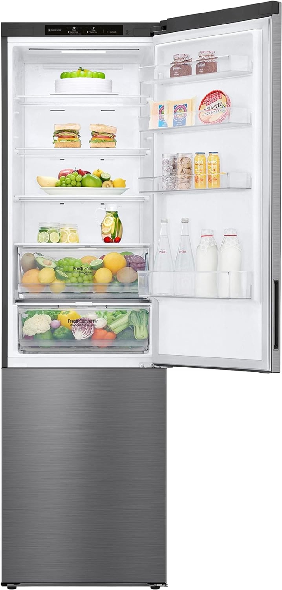 LG GBP62PZNBC Kühl- und Gefrierkombination  | 384 L  |NoFrost,DoorCooling+™ | LINEARCooling | FRESHConverter™