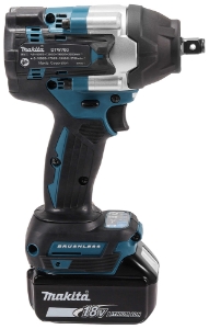 Makita DTW700Z Akku-Schlagschrauber LXT 18 V • 1/2" mit Sicherungsstift • 700 Nm • 0 - 2.200 U/min
