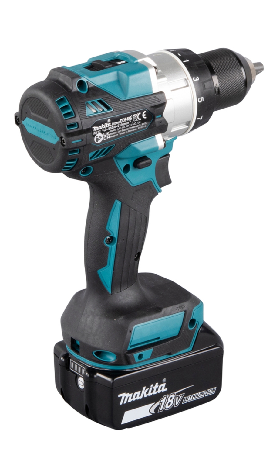 Makita DDF486Z Akku-Bohrschrauber 18 V • 130 Nm • 0 - 2.100 U/min