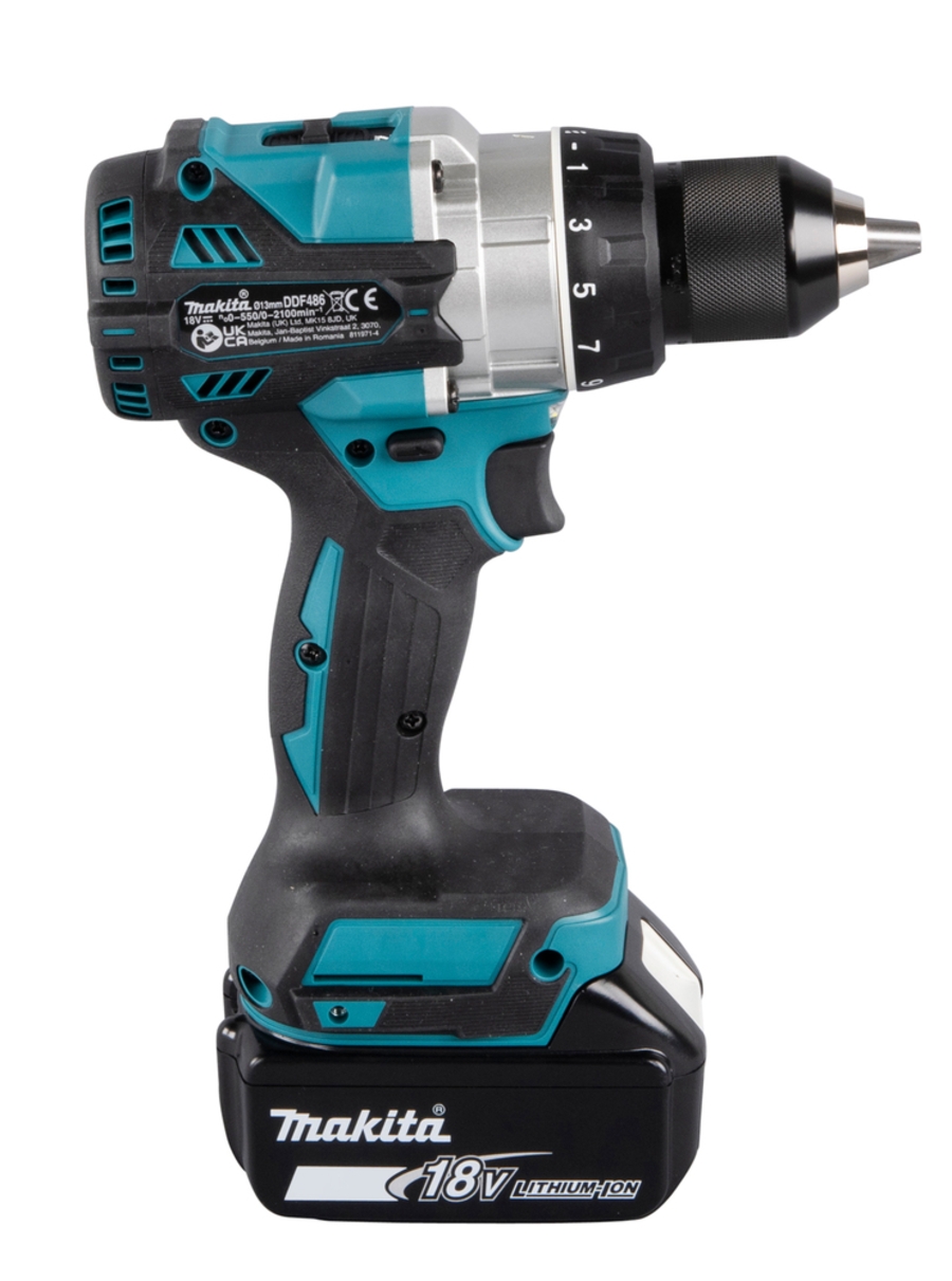 Makita DDF486Z Akku-Bohrschrauber 18 V • 130 Nm • 0 - 2.100 U/min