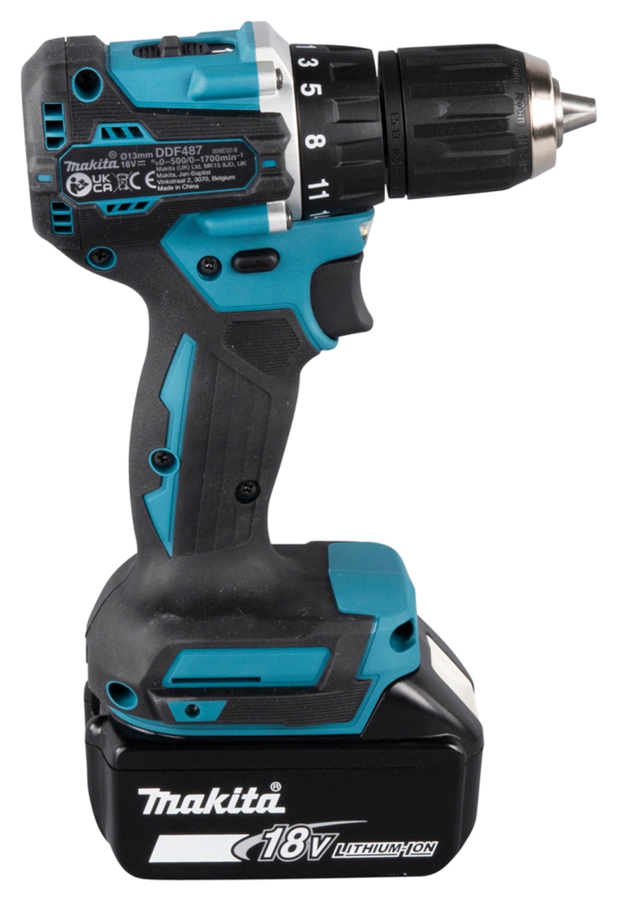 Makita DDF487Z Akku-Bohrschrauber LXT LXT • 18 V • 40 Nm • 0 - 1.700 U/min