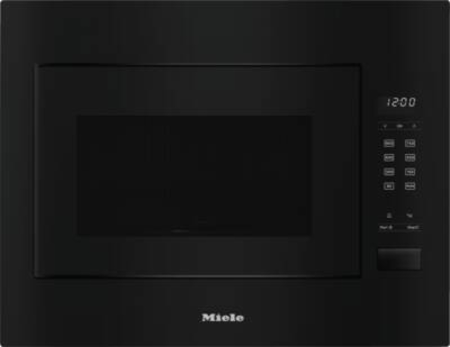 Miele M 2240 SC Einbau-Mikrowellengerät Obsidianschwarz 