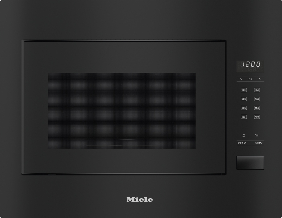 Miele M 2240 SC Einbau-Mikrowellengerät Obsidianschwarz 