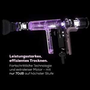 Beurer HC 100 Excellence Haartrockner mit Digitalmotor extrem kraftvoll und ultra leichtes Gewicht