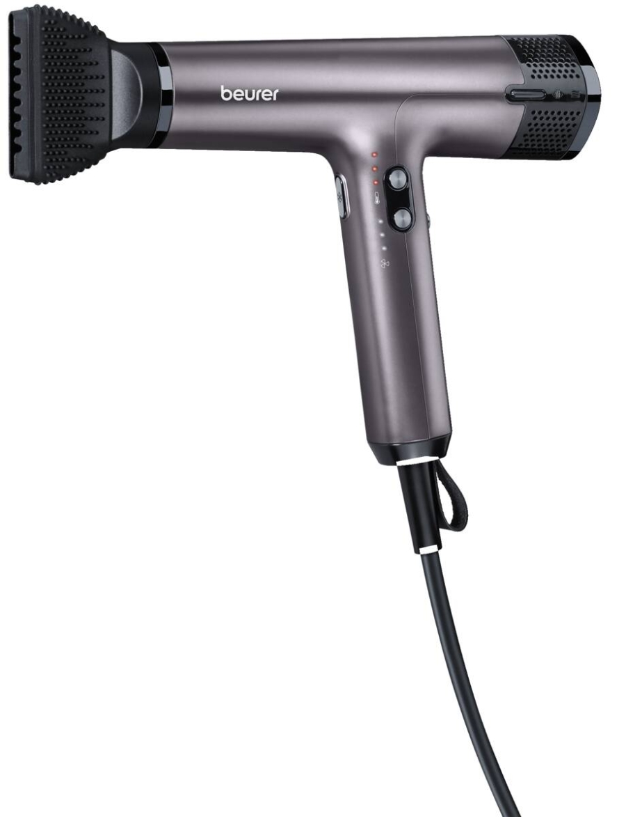 Beurer HC 100 Excellence Haartrockner mit Digitalmotor extrem kraftvoll und ultra leichtes Gewicht