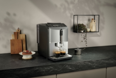 Siemens TF303E07 EQ300 Kaffeevollautomat Inox silver metallic 