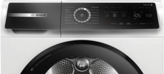 Bosch WQB246C40 Wärmenpumpentrockner 9 kg A+++ Selbstreinigender Kondensator,Auto Dry,SmartDry