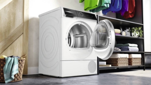 Bosch WQB246C40 Wärmenpumpentrockner 9 kg A+++ Selbstreinigender Kondensator,Auto Dry,SmartDry
