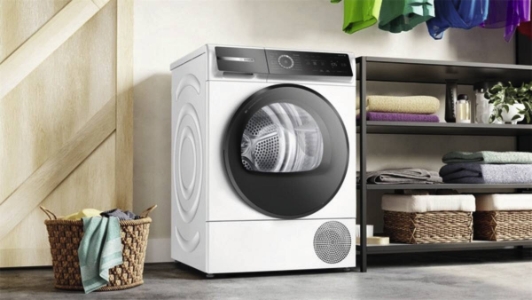 Bosch WQB246C40 Wärmenpumpentrockner 9 kg A+++ Selbstreinigender Kondensator,Auto Dry,SmartDry