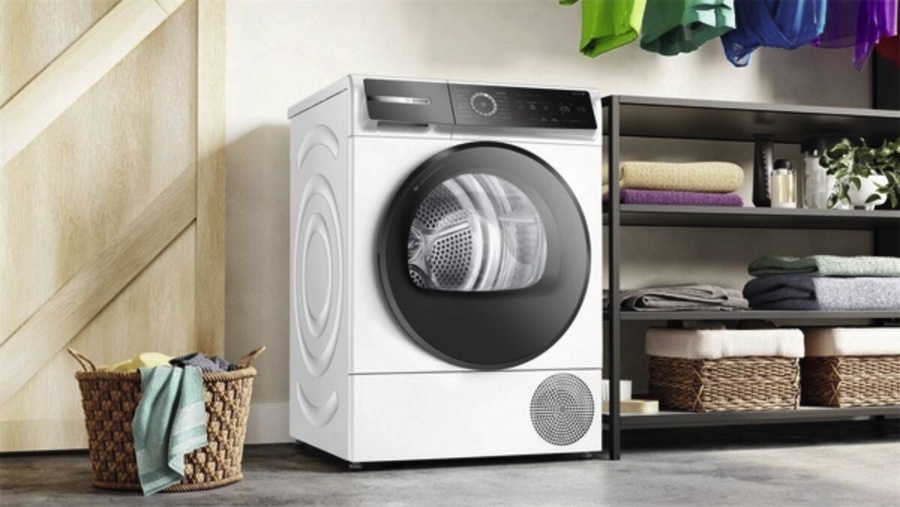 Bosch WQB246C40 Wärmenpumpentrockner 9 kg A+++ Selbstreinigender Kondensator,Auto Dry,SmartDry