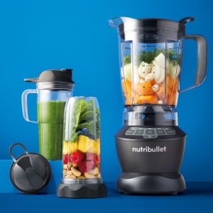 Nutribullet NBF500DG Smoothie Maker Combo Standmixer 1200W 