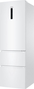 Haier HTR3619ENPW Kühl-/Gefrierkombination NoFrost 348 Liter,(BxHxT) :595x1905x657mm 