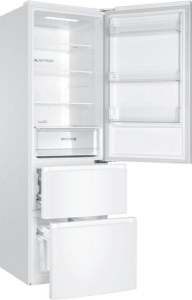 Haier HTR3619ENPW Kühl-/Gefrierkombination NoFrost 348 Liter,(BxHxT) :595x1905x657mm 