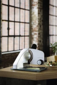 Graef C20 Allesschneider Classic mit Mini-Slice Aufsatz Metall