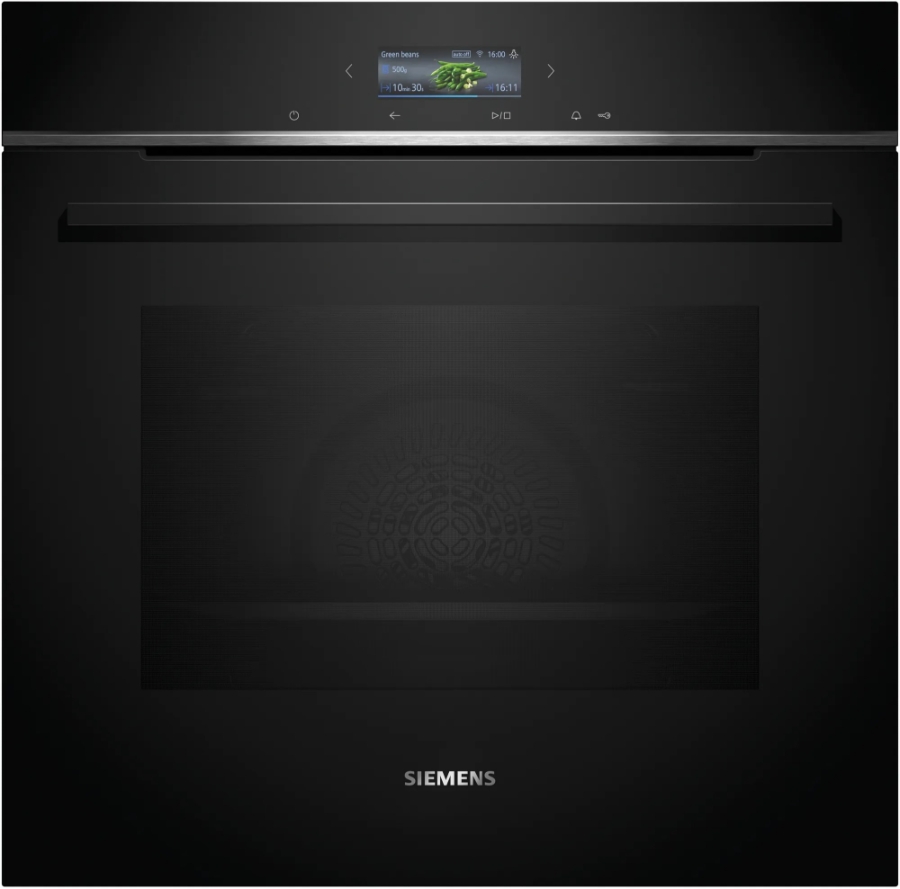 Siemens HB772G1B1 iQ700 Einbau-Backofen 60 x 60 cm Schwarz Pyrolyse