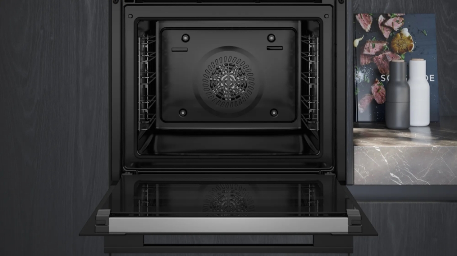 Siemens HB772G1B1 iQ700 Einbau-Backofen 60 x 60 cm Schwarz Pyrolyse