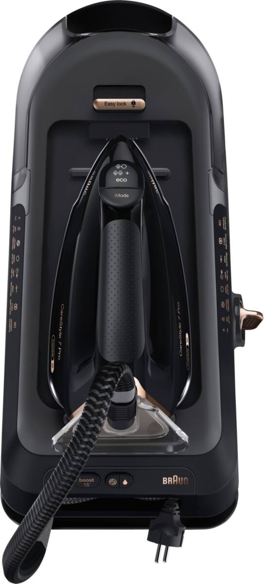 Braun Domestic Home IS7286 BK CareStyle 7 Pro Dampfbügelstation Schwarz-Kupfer
