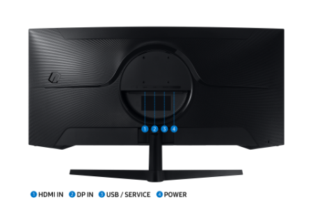 Samsung LC34G55TWWPXEN Odyssey Gaming Monitor G55T (34'') Schwarz