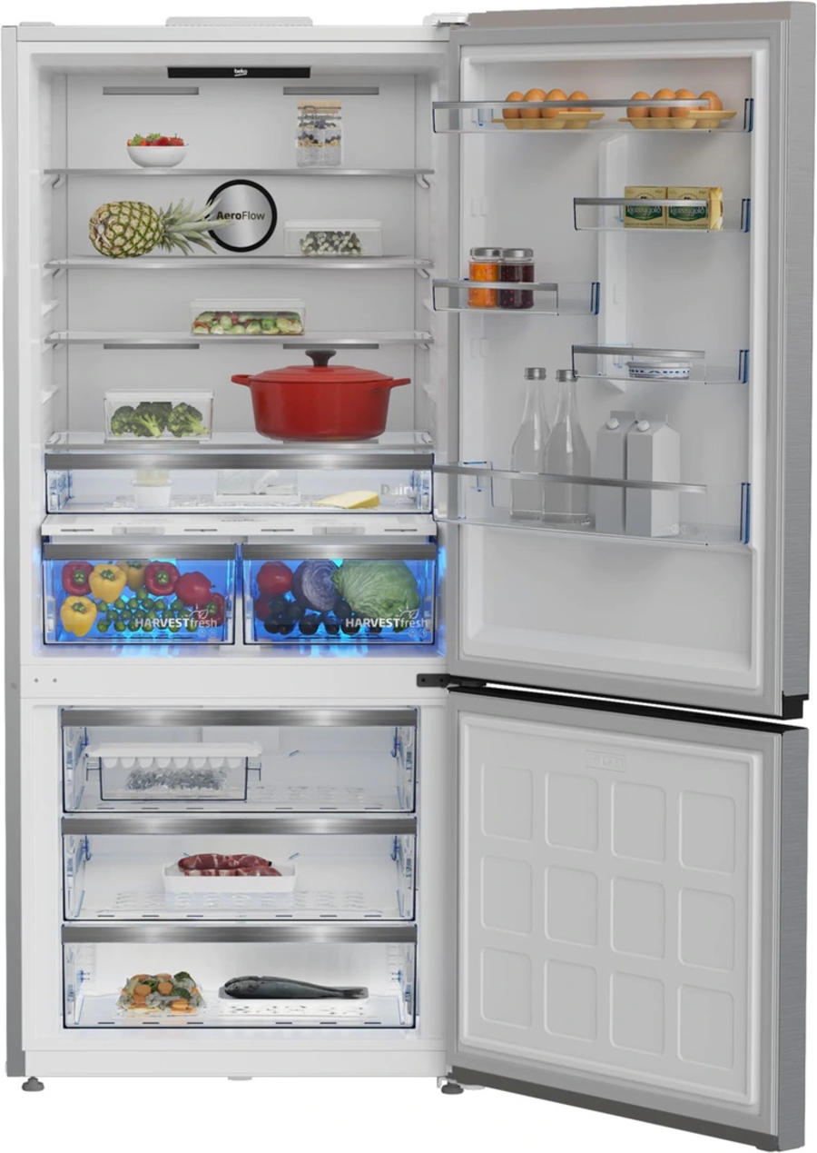Beko B5RCNE615ZXP Kühl-Gefrierkombination NoFrost 615l,(BxHxT) :832x1930x762mm 