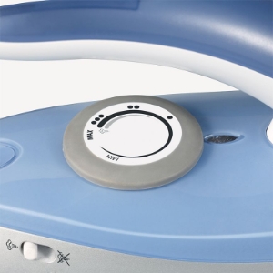 Severin BA 3234 Reise-Dampfbügeleisen Silber-Blau 100Watt 