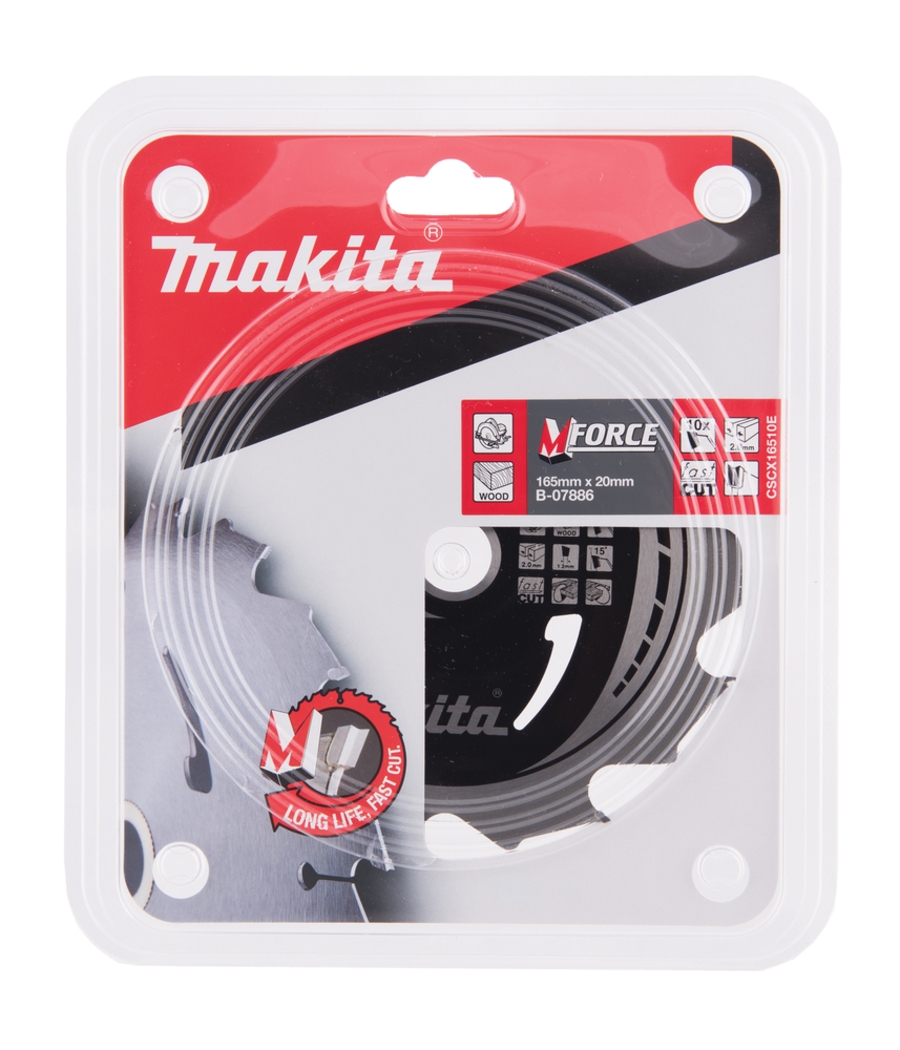 Makita B-07886 Sägeblatt 165x20 für Holz 