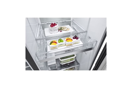 LG GSGV91EVAD Side-by-Side mit InstaView® 635 Liter Eis-, Crushed Ice- und Wasserspender 