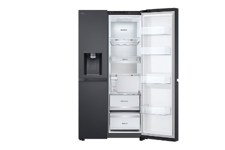 LG GSLE91EVAC Side by Side Total NoFrost Eis-, Crushed Ice- Wasserspender mit UVnano