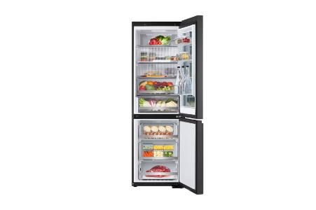 LG GBG7190CEV InstaView® Kühl-Gefrierkombination Essence Black Steel | 4,3” Touch LCD 
