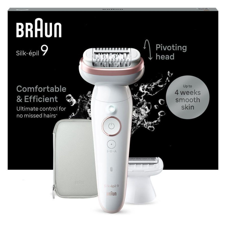 Braun Personal Care Silk-epil 9-030 SensoSmart TM Epilierer  für eine einfache Haarentfernung, seidig-glatte Haut,