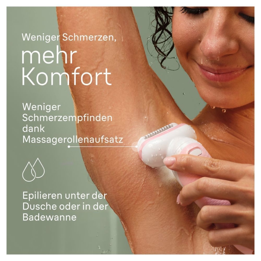 Braun Personal Care Silk-epil 9-030 SensoSmart TM Epilierer  für eine einfache Haarentfernung, seidig-glatte Haut,