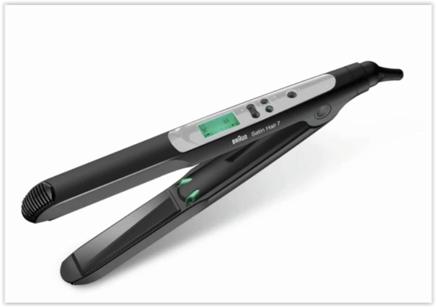 Braun Haircare BRST710E Glätteisen IonTec, 200°C, NanoGlide Keramikplatte,  