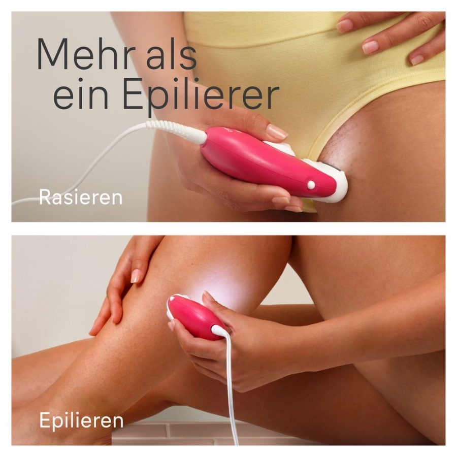 Braun Personal Care Silk-épil 3-031 Haarentfernung, wochenlang seidig-glatte Haut, Rosa