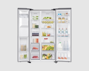 Samsung RS65DG54R3S9EF Side by Side Festwasseranschluss Edelstahl 